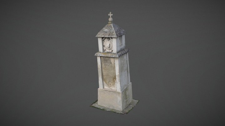 Pomnik Myszkowskich 3D Model
