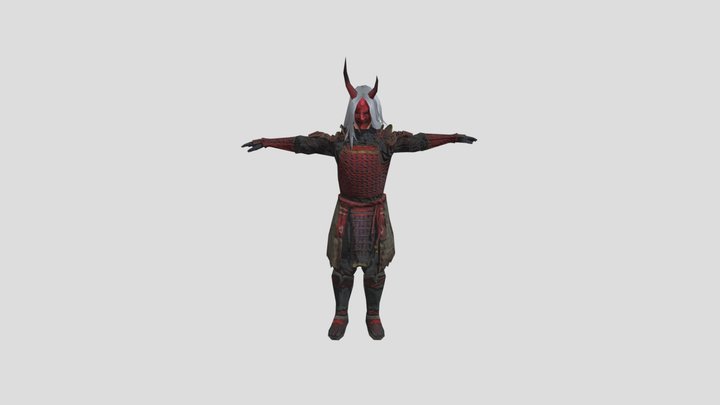 Samurai FF 3D Model