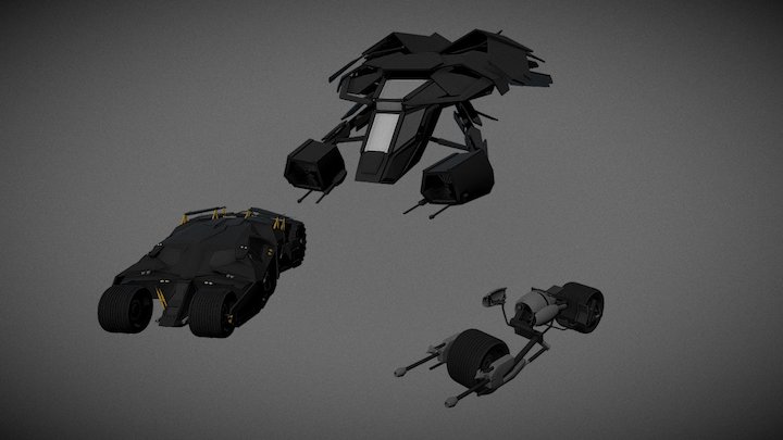 Batwing - Download Free 3D model by Vyacheslav (@Vedunov.s) [5b4bd56]