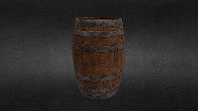 Barrel 3D Model
