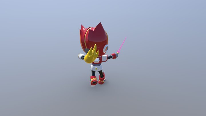 Mega Man X Zero 3D Model