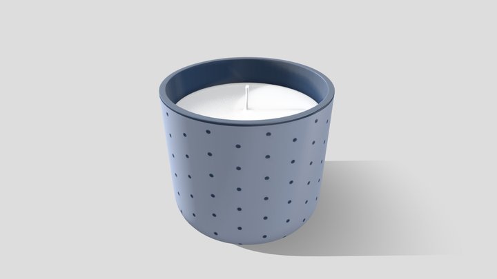 Candle jar 3D Model