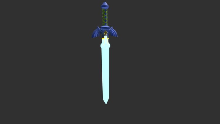 Master Sword Render 3D Model