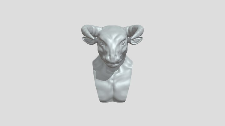 Minotaur T pose - Download Free 3D model by matisosanimation  (@matisosanimation) [040b9d3]