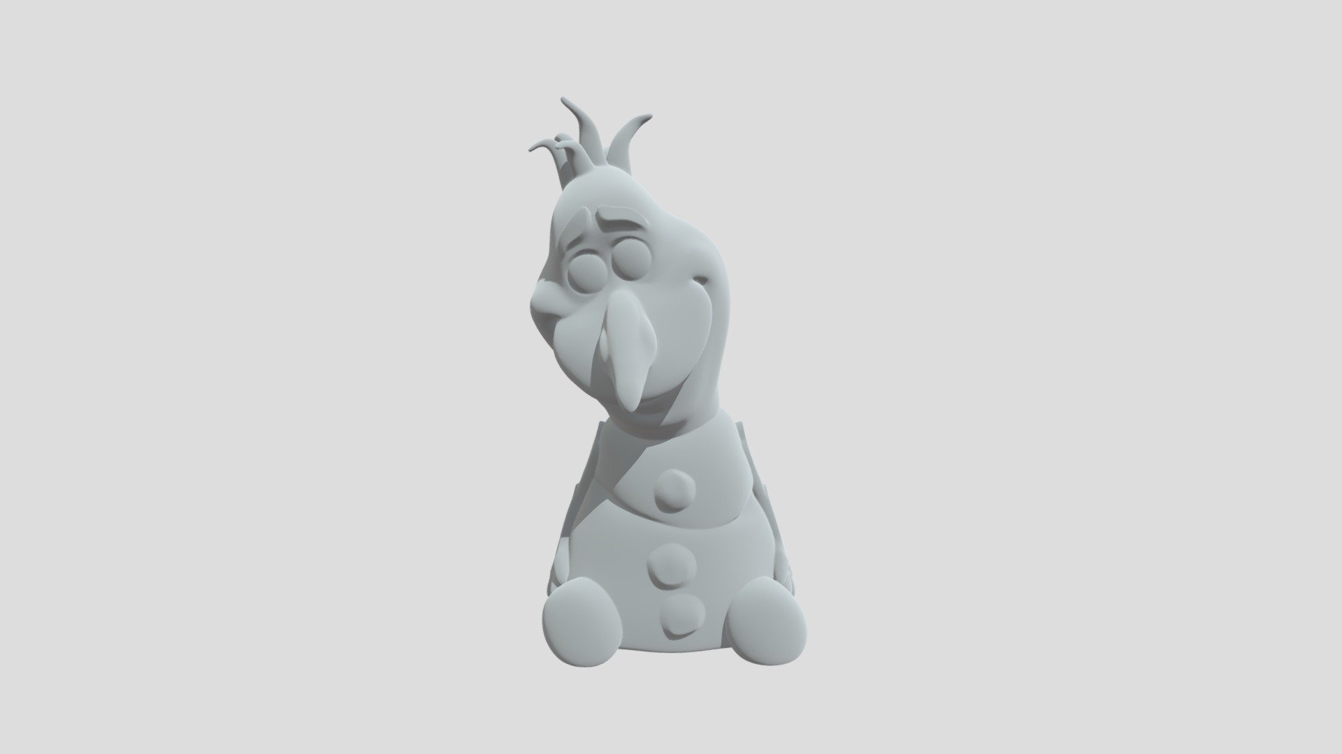 Frozen: Olaf - 3D model by welli_3d [ce495b3] - Sketchfab
