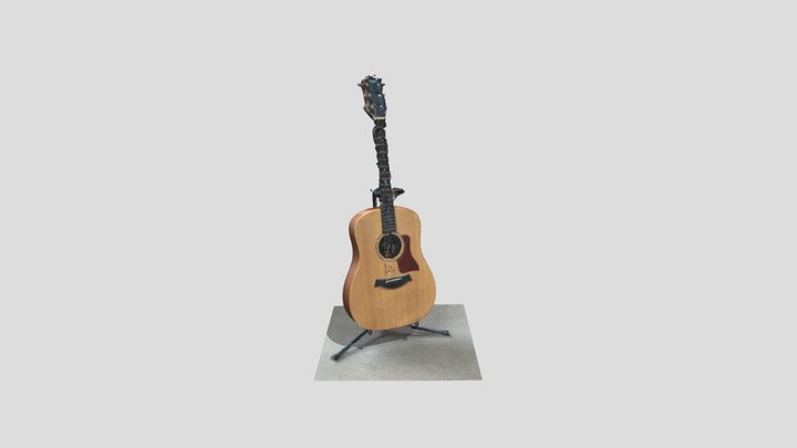 Guitar 3D Model