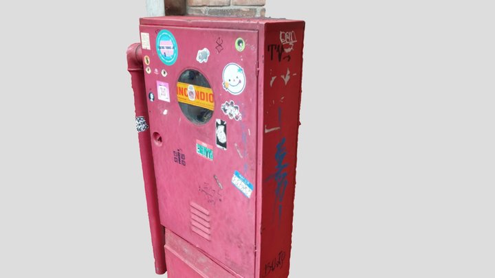 Incêndio box 3D Model
