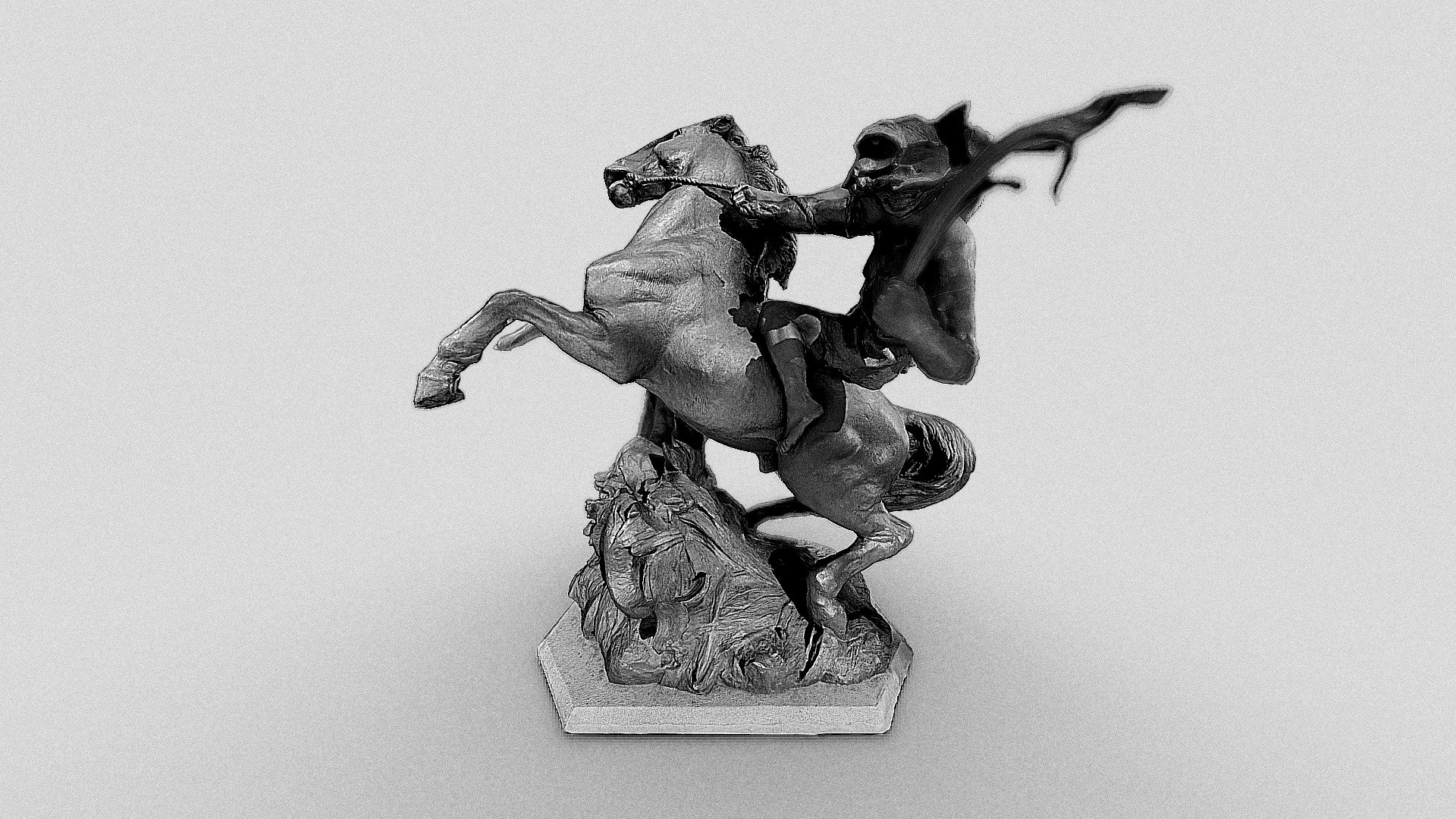 353: Horse Statue