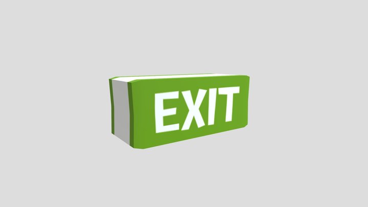 hello neighbor exit 3D Model