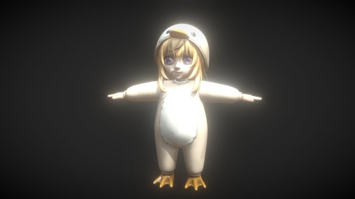 gugugaga penguin white – Modèle 3D gratuit STL