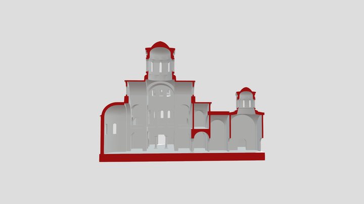 Церква 3D Model