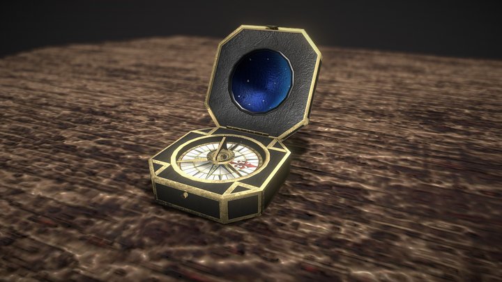Jack Sparrow's Compass 3D Model