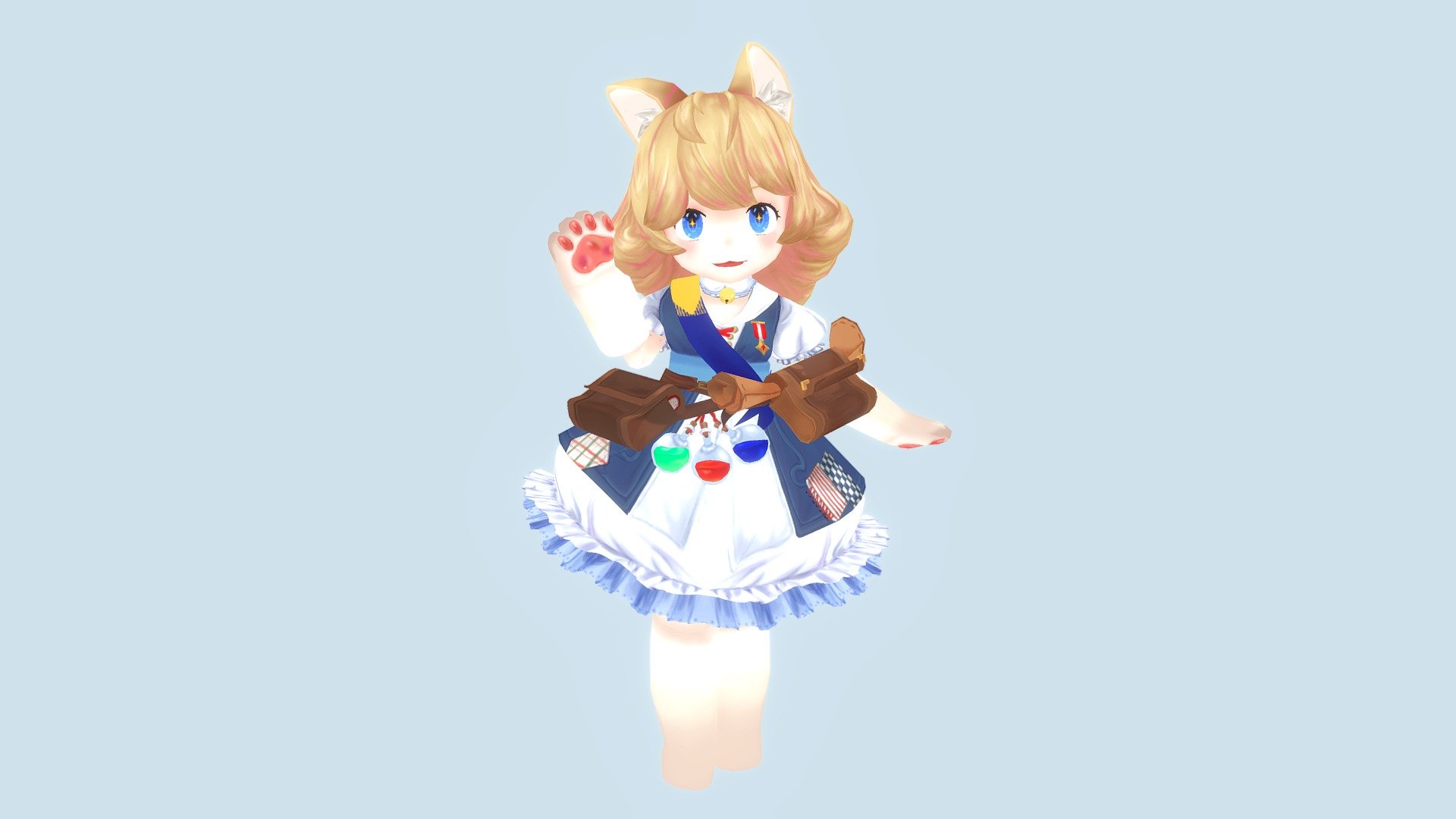 Ragdoll character - 3D model by Newtha [ce4e6a1] - Sketchfab