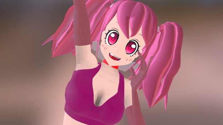 mijinkoproject_MMD_Character_Sakura_2017_0601 3D Model