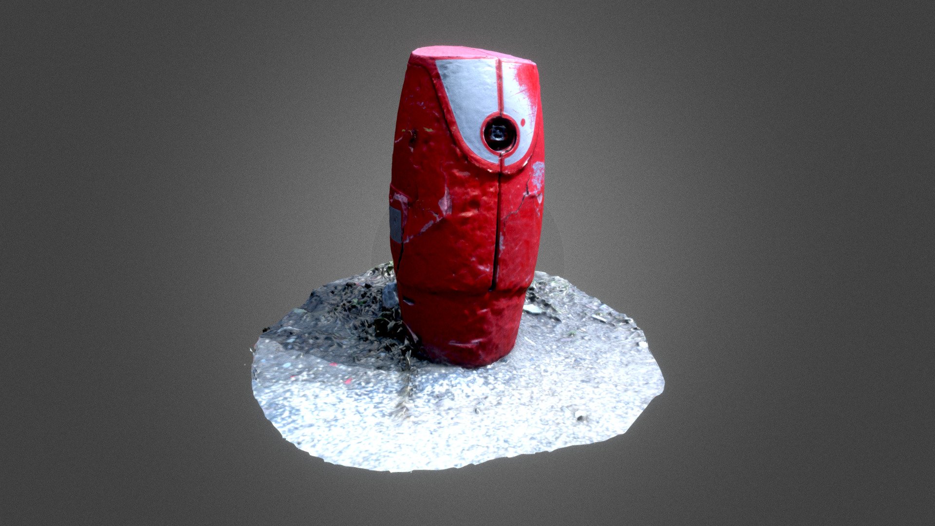 Damaged Firehydrant