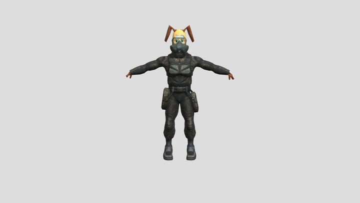 Timokha-cop 3D Model