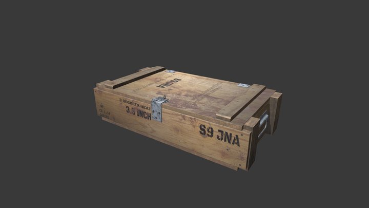 Military Box 3D Model