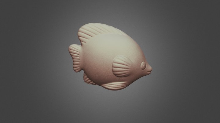 Fish STL 3D Model