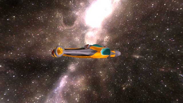 Spaceship2 3D Model