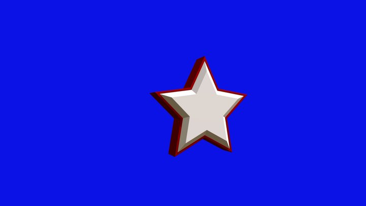 Étoile 3D Model