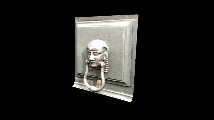 Maniglia in bronzo 3D Model