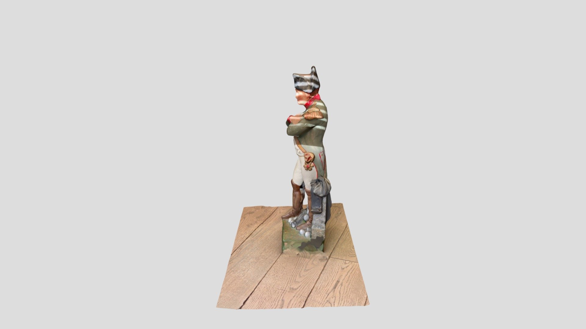 Napoleon IPhone fotogrammetrisch — Sketchfab embed 3D viewer