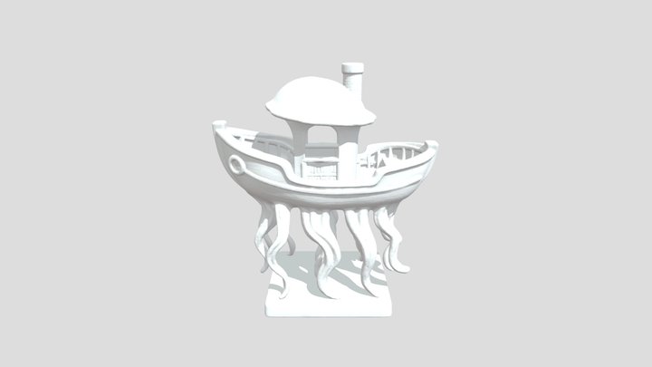 jellyfish boat 3D Model
