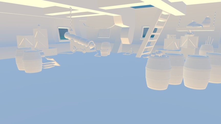 Ship's Hull Untextured
