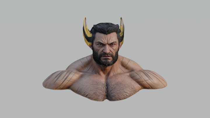 Wolverine_fbx 3D Model