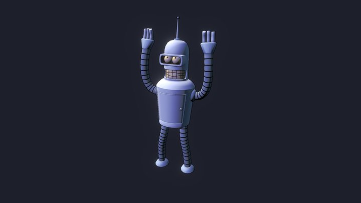 Bender 3D Model