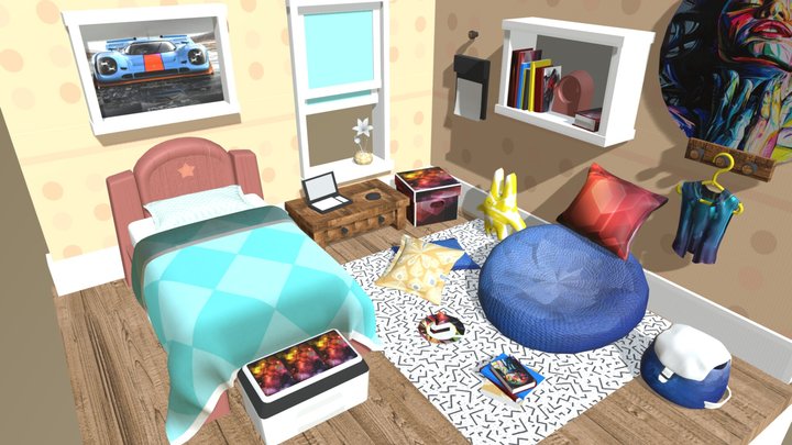 Study-room 3D models - Sketchfab