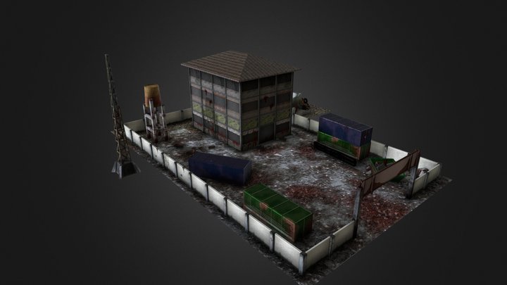 Apocalypse Warehouse 3D Model