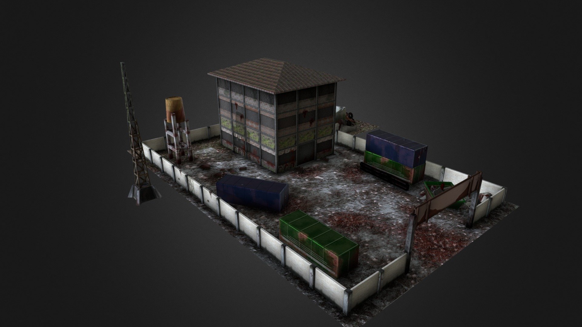 Apocalypse Warehouse - 3D model by Igor Yan (@igoryanrs) [ce57b68 ...