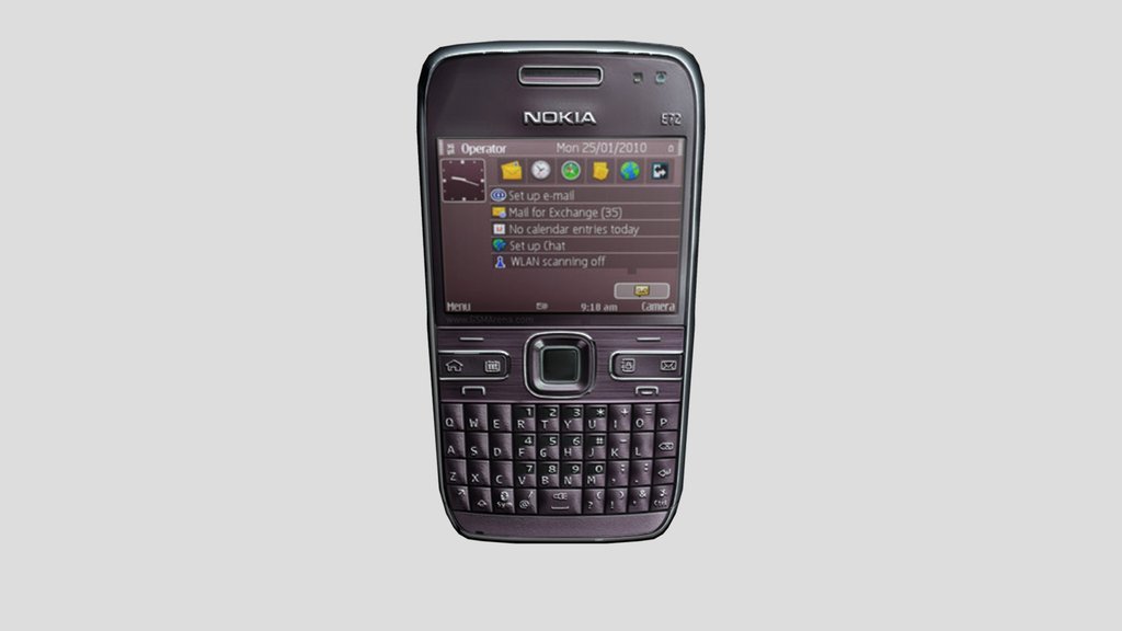 Nokia_E72_-_LowPoly_for_TheSims4_Cellphone