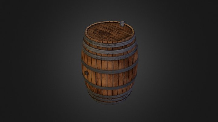 Barrel 3D Model