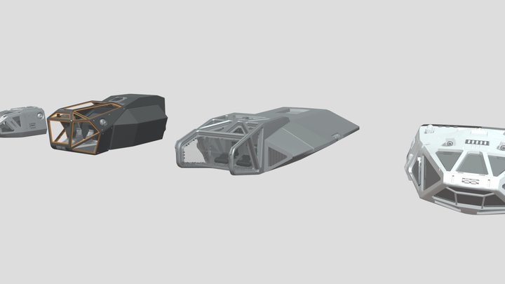 cockpit pack01 3D Model