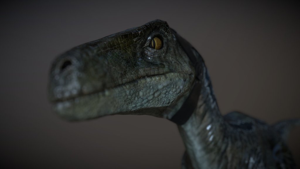 Blue Velociraptor Rig
