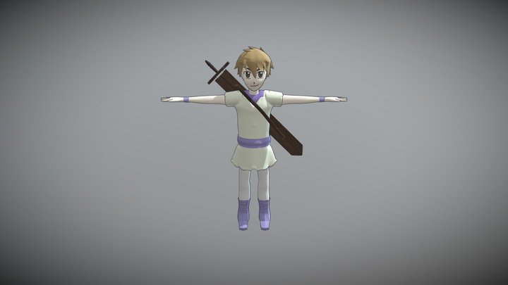 August 3D Model