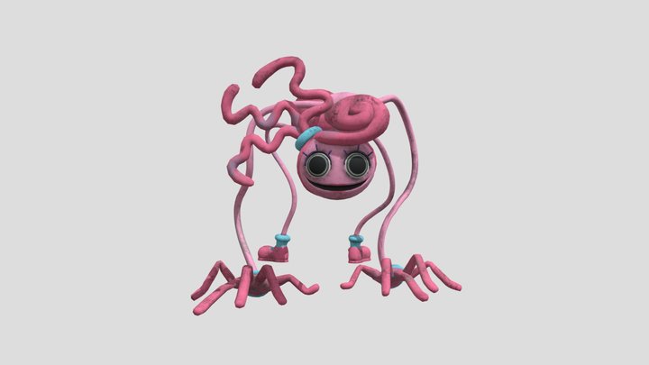 Mommy Long Legs Dance 3D Model