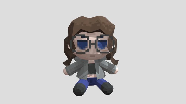 (Custom) Em Fumo Doll [Low-Poly] 3D Model