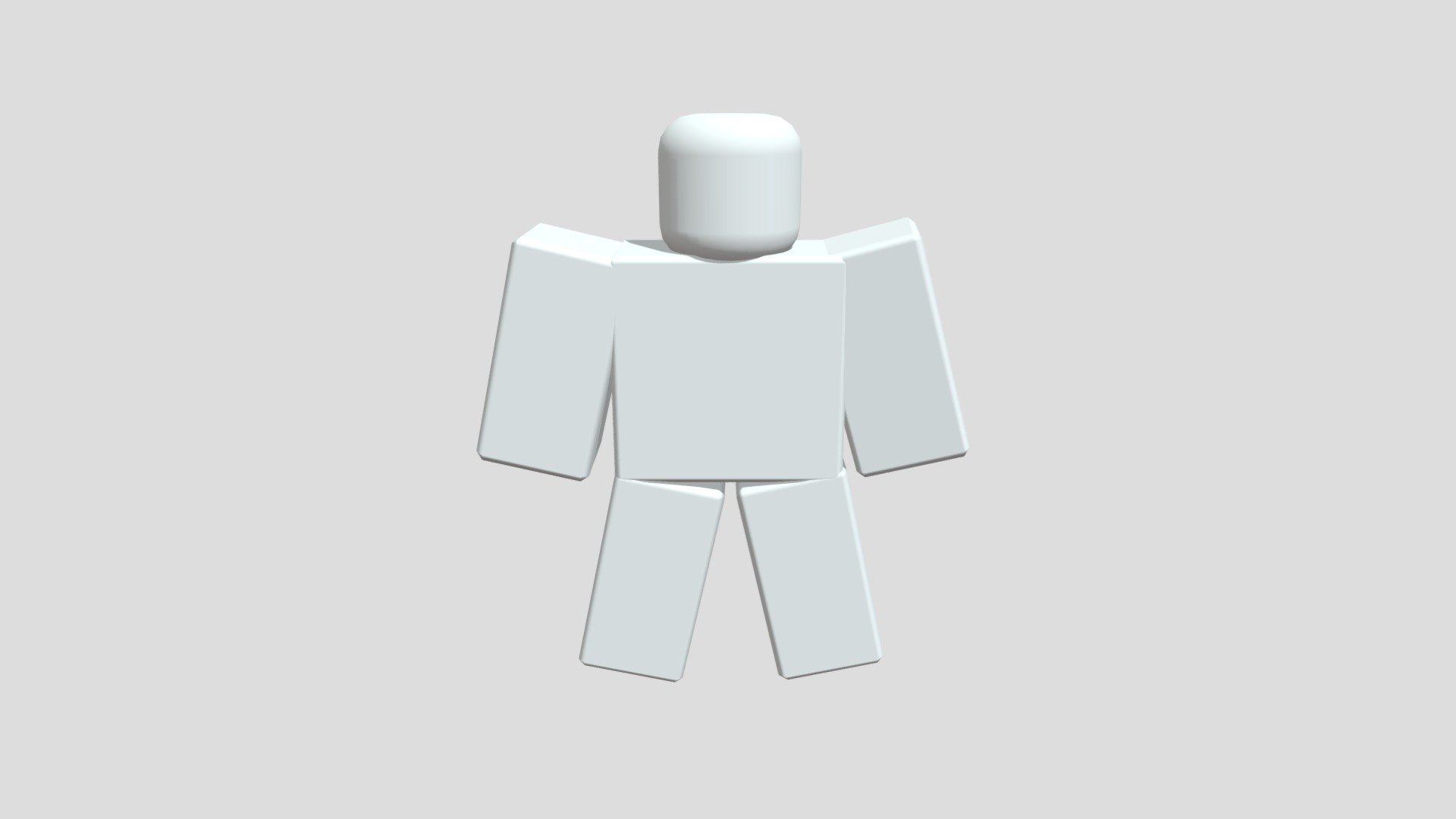 Roblox Base Character 3d Model By Chicken21 [ce5fb5f] Sketchfab