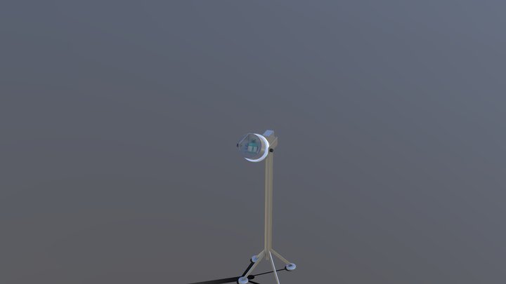 Deteksjonsboks 3D Model