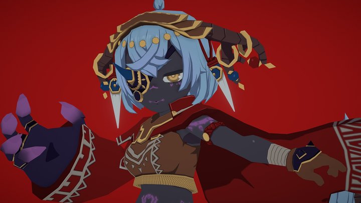 ORIGINAL-MODEL『ボウコクノヒメ』 3D Model