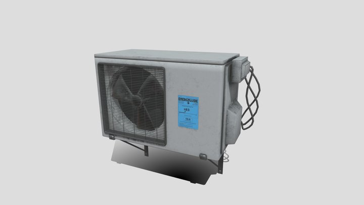 air-conditioner unit 3D Model