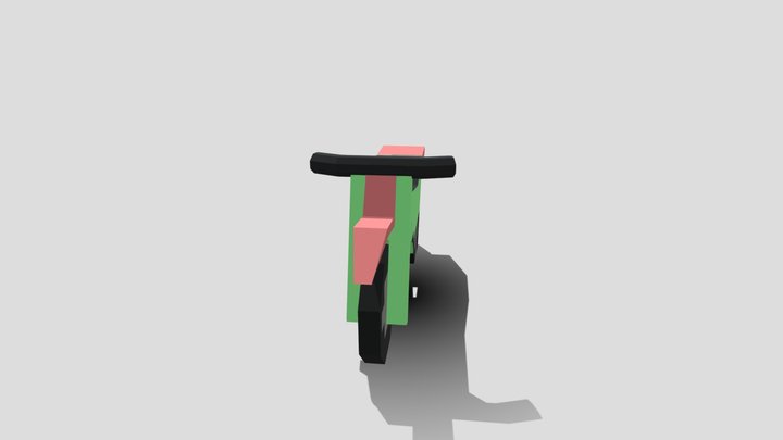 Dirt Bike 3D Model