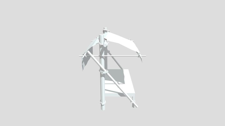 Market Stall 3D Model