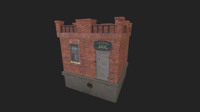 Jail Test 3D Model