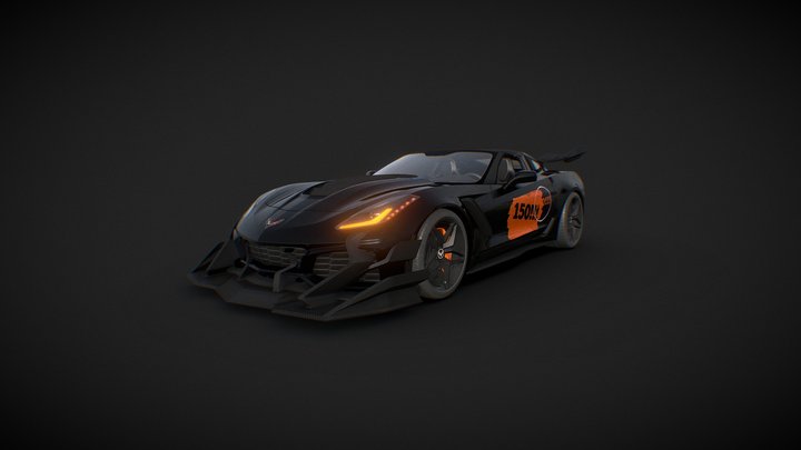 Custom Corvette ZR1 [150 Followers Special]