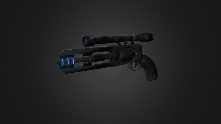 SWTOR Pistol 3D Model