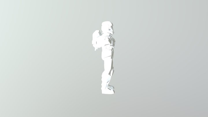 Clone Commando 3D Model